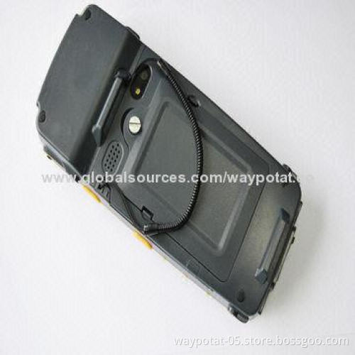 Handheld RFID Reader, Supports UHF Bar-code GPS Fingerprint, Voice with Call Feature